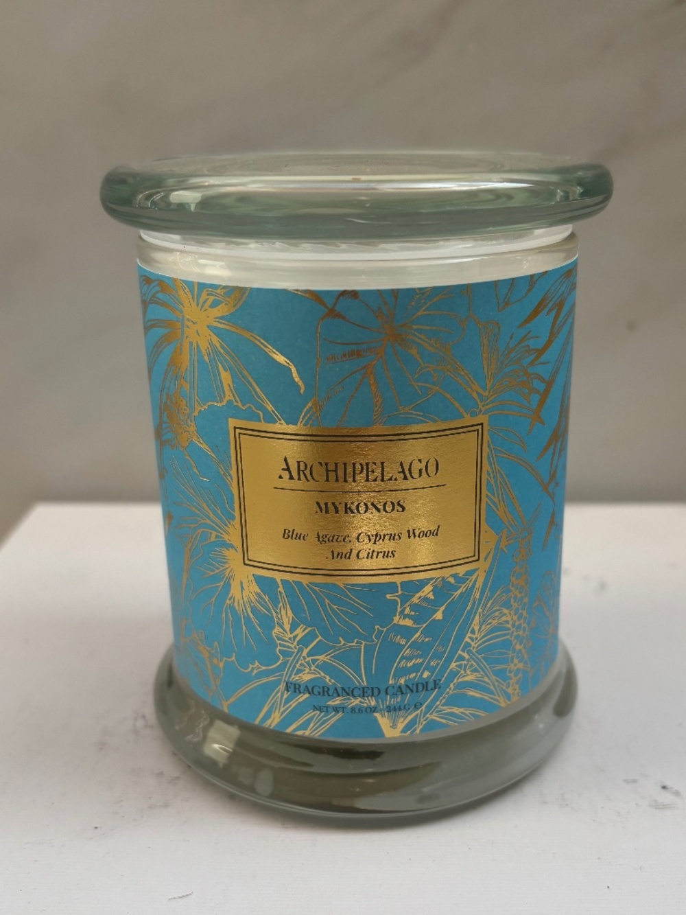 Archipelago Mykonos Glass Jar Candle